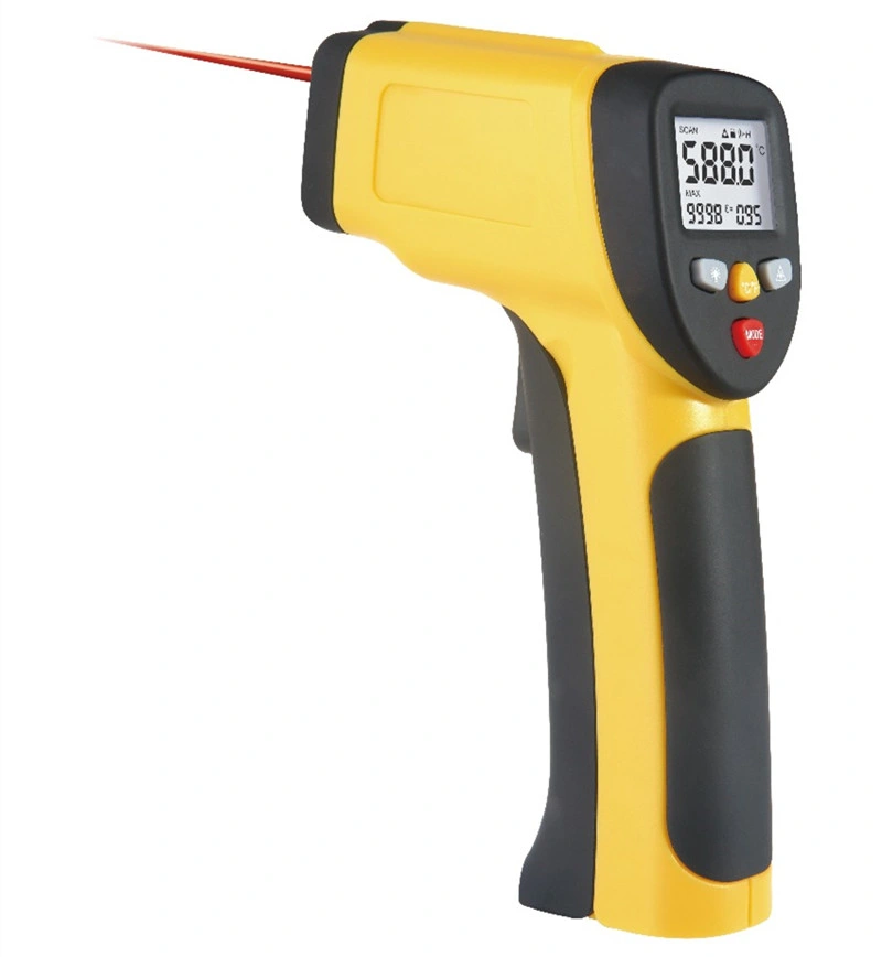 Modern and Compact Infrared Thermometer Digital Industrial Infrared Thermometer