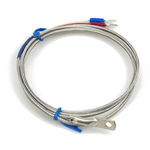 High Temperature 6mm Ring Lug K Type Thermocouple Probe Temperature Sensor for Industrial Temperature Controller /Ovens/Gas Stove