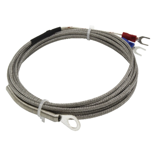 High Temperature 6mm Ring Lug K Type Thermocouple Probe Temperature Sensor for Industrial Temperature Controller /Ovens/Gas Stove