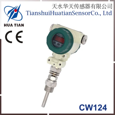 IP65 サイト表示 Huatian PT100 Rtd 0 10 V 温度センサー